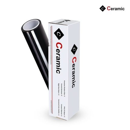 NANO CERAMIC WINDOW TINT FLIM (3 YEARS) DARK BLACK 50CM