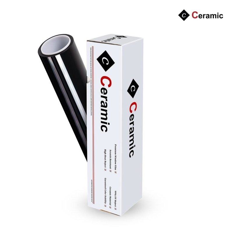 NANO CERAMIC WINDOW TINT FLIM (3 YEARS) DARK BLACK 50CM